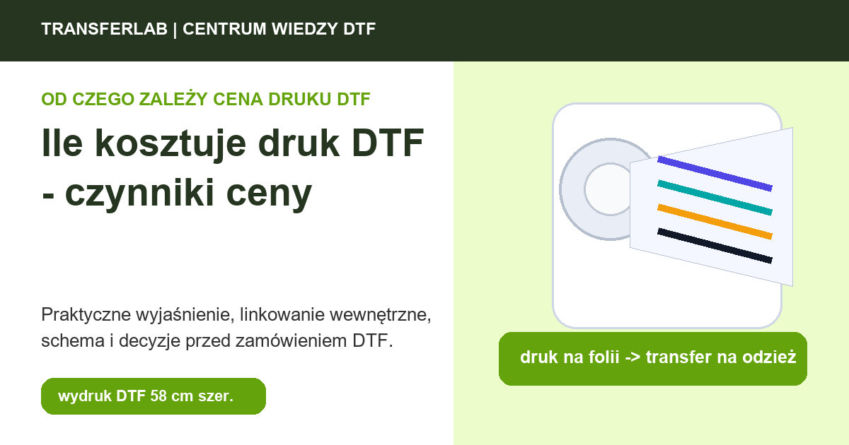Grafika do artykuĹ‚u: ile kosztuje druk DTF - przykĹ‚ad i schemat zastosowania druku DTF