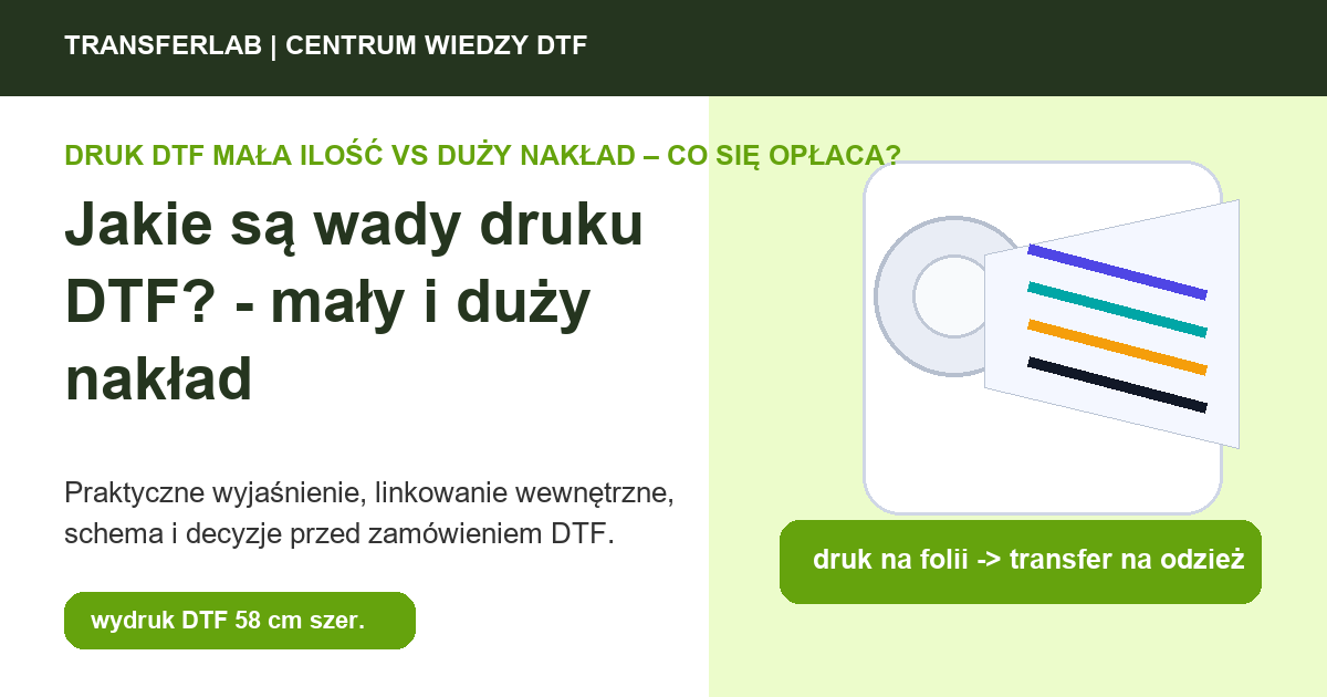 Grafika do artykuĹ‚u: Jakie są wady druku DTF? – w kontekście nakładu i opłacalności - przykĹ‚ad i schemat zastosowania druku DTF